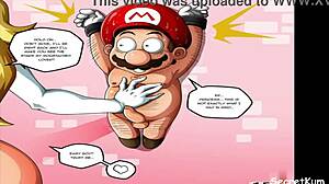 Mario finalmente folla a la princesa Peach pero no maneja su lado puta