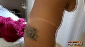 i was caught preparing for my relaxing bath