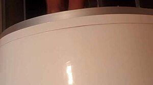 I bathe my cock in the shower.