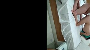 petite tiny teen 18+ sitting on huge dick.