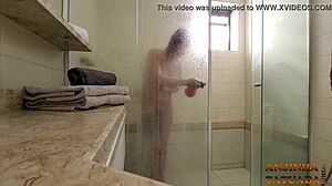 i was caught preparing for my relaxing bath