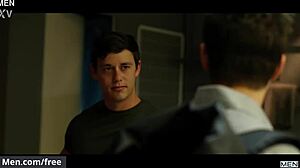 Tobias Will Braun In Gay Spiderman Parody Blowjob And Cumshot