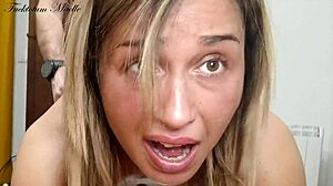 पार्टी के बाद डर्टी ओल्ड टीचर के साथ Maelle की पहली बार POV डिफ्लोरेशन, क्रिम्पाई तक