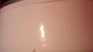 I bathe my cock in the shower.