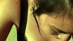 Watch asian wife swallow cum?