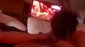 Young Girl Blows Old Man in Homemade Video