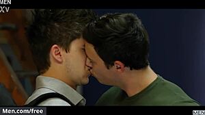 Tobias Will Braun In Gay Spiderman Parody Blowjob And Cumshot