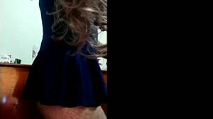 Using dildo to fuck my tight ass