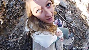 slutty molly pills loves anal plug fucking creampie