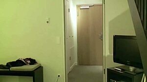 neighbor gets to fuck sister and stepsister together in homemade threesome