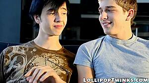 Twinks Levon Meeks And Aidan Rayne Get Anal Bred Hard