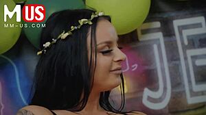 Payton Preslee and Milan Kissing