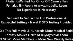 Become Doctor-Tampa: Ebony Freshman Giggles In Mandatory Physical With Nurse Aria Nicole!