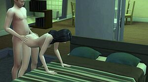 i spent 30 minutes watching this couple's intense anal sex on the bed