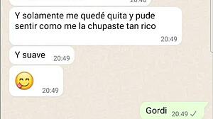 i tell my girlfriend about our hot fucks on the phone