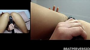 nikki brooks and chichi medina in close-up pussy masturbation sessions