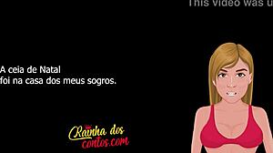 man, givin’ my wife a sexy christmas gift… ya know, brazilian style!