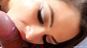 Tattooed girlfriend gets railed by a hard cock