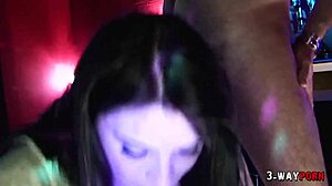 Jodi James in Brunette FMM Threesome