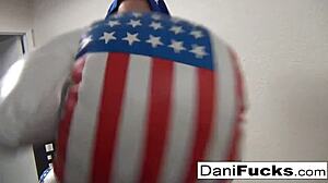 watch sexy dani tease her tight wet pussy