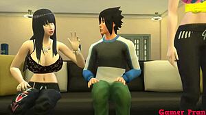 Feeling Betrayed as Naruto Watches Sasuke Assfuck Wife Sakura