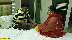 My middle-aged husband struggles, but hot Desi wife craves erotic anal sex with me