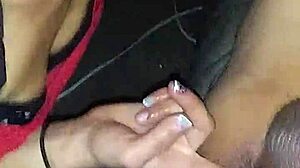 Sexy Alicia Throats Big Cock While Fingering Ass for Heavy Cum Load