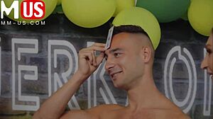 Payton Preslee and Milan Kissing