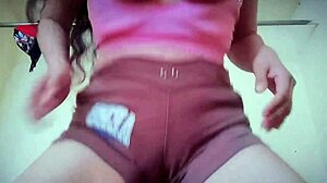 Teen 18+ Mexican college girl records solo play for cash