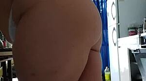 BBW Teases with Her Round Ass