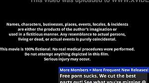 sandra chappelle moans as nurses use vibrator on her pussy in college physical.