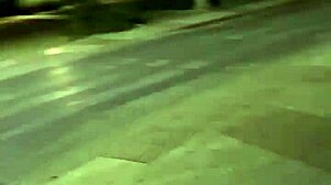 Nadja Lapiedra's Anal Public Fuck in Spanish Streets, Finishing in Pool with Cum