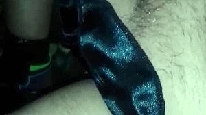 Night Spent Watching Porn Videos. Enjoying Anal and Masturbation Scenes.