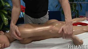 sensual raunchy massage with deep touches