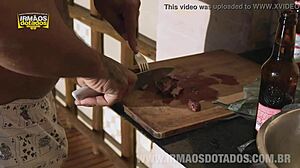 Brazilian Gay Group Fisting And Bareback Fuck!