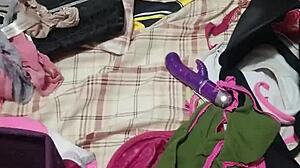 Gay Friends Share Panties At Home