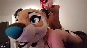 Black Guy Fucks Girl In Fursuit Hard