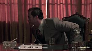 Horny Cowboys, Did You Talk Three Sluts Into Group Fucking With Cumshots?