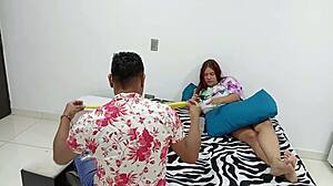 Testing My Stepbrother To See If He's Gay Part 1