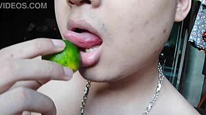 asian licking technique