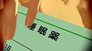 In the anime, mirai akari and tokino sora experience brain fluid explosion