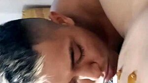 Husband Gives Intense Blowjob After Strategy