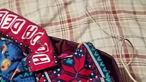 Gay Friends Share Panties At Home