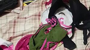 Gay Friends Share Panties At Home