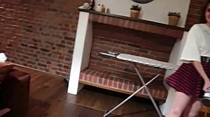 Cleaning ended with a blowjob - darcy dark pt 2