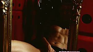 blonde milf, lick my shaved pussy in bondage!