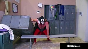 Nikki Benz in an intriguing group scenario