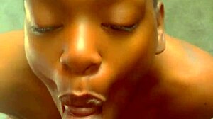 I love giving blowjobs as an ebony teen