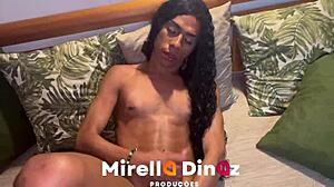 emanuelah shows off her big ass in solo masturbation