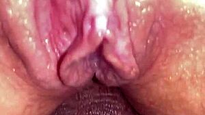 Wife moaning loudly during anal and cumming 😩